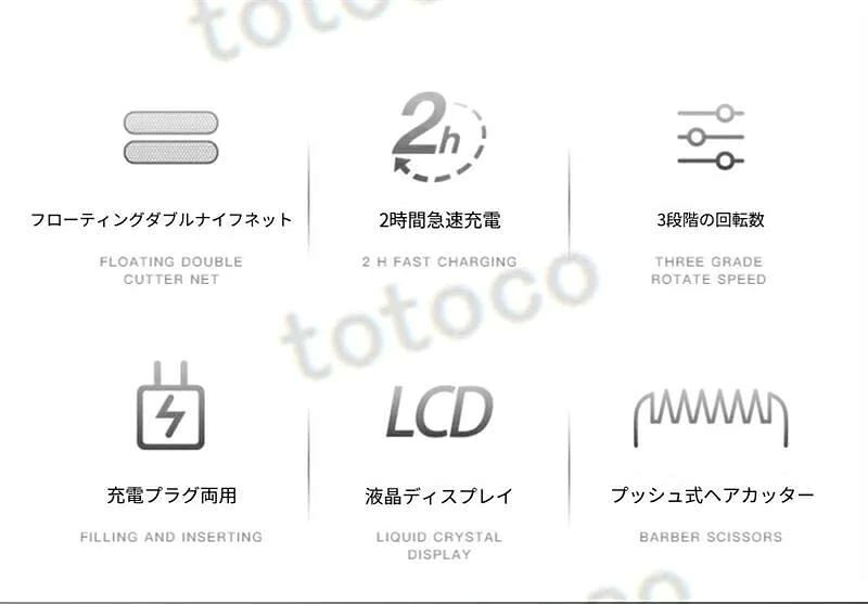 商品盛りだくさん楽天市場店の【液晶デジタル表示・充電式】シェーバー メンズ 電気 3枚刃 回転式 フローティングヘッド IPX7防水 丸洗い可能 USB急速充電 残量表示 深剃り 低騒音 髭剃り電気シェーバー メンズ 液晶デジタル表示付き 充電式 回転式3枚刃 スマート残量表示 LEDインジケータ Type-C USB充電｜アングル3