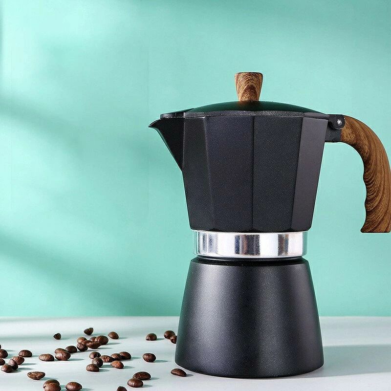 エスプレッソメーカー コーヒー マキネッタ コーヒーパーコレーター ガス 電気スト...