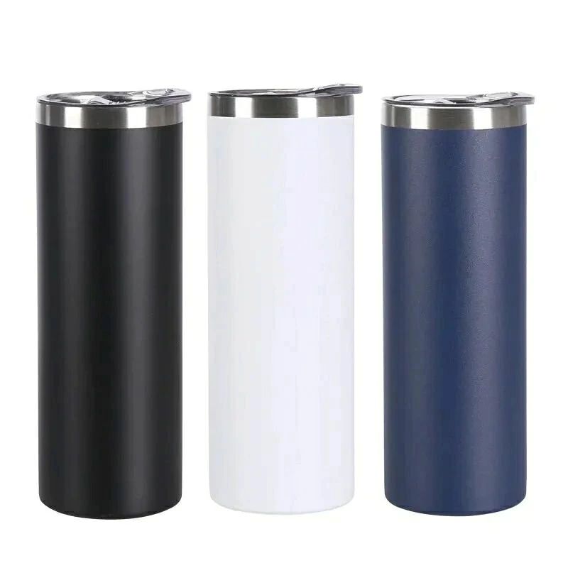 フリー 日常使い コーヒーカップ ステンレス製 再利用可能 600ml/20oz フタ付き 旅行用 BPA