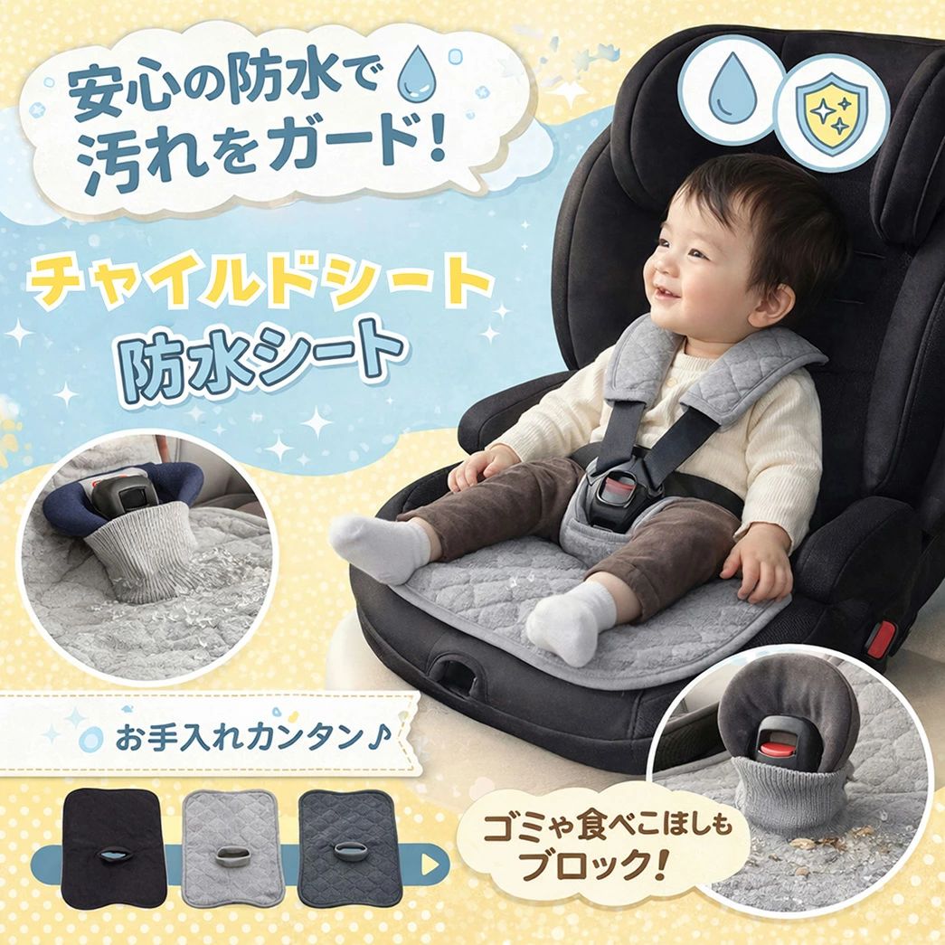 商品名 チャイルド用 マルチ放水シート 素材 ポリエステル80%、アクリル繊維20% サイズ 横:29cm /縦:39cm /高さ:5cm カラー ブラック / ライトグレー / チャコールグレー 備考 - 長時間のお出かけやドライブに活躍。 - 面倒な作業不要、簡単に装着可能。 - 万が一の漏れや汚れにも安心。 - おねしょ・食べこぼしをしっかり防ぐ防水仕様。 - ご家庭の洗濯機で丸洗いOK、清潔に使える。 ※ お使いのモニター設定、お部屋の照明等により実際の商品と色味が異なる場合がございます。 ※ 生産時期により、色・サイズ・デザインが多少異なる場合がございます。予めご了承ください。 ※ 当店サイト内の文章・画像等の権利は全て当店に帰属します。無断複製は固く禁じます。 検索用キーワード チャイルドシート 防水 シート 防水シート 汚れ防止 食べこぼし 対策 おねしょ シート 防水シート 洗える おねしょ対策 シート 食べこぼし 防止 シート ベルト穴 ガード 隙間 汚れ 防止 リブ付き シート 洗濯機 丸洗い 速乾 防水 赤ちゃん チャイルドシート ベビー カーシート 幼児 チャイルドシート 保育園 送迎 外出 ドライブ 長時間 ブラック ライトグレー チャコールグレー 選べる 3色 汚れ防止 マット シートカバー 防水 簡単 装着 軽量 シート 清潔 保つ 携帯 軽量 厚手 洗える 可愛い 吸水 小さめ 小さい 洗濯 安い おすすめ おねしょシーツ 感染予防 感染 出産祝い 洗濯機 トイレ 保育園 外出用 座布団 自宅 マラソン お買い物マラソン タイムセール 早い者勝ち こどもの日 子供の日