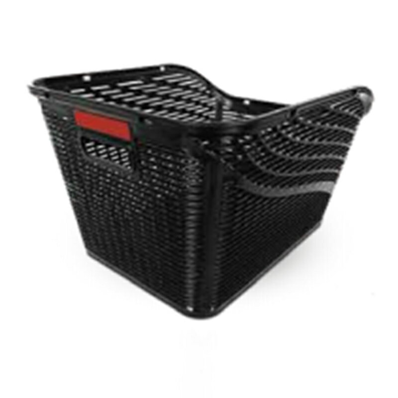 [ 個別販売しません | 1都3県対象車種限定と同時購入するとに装着済でお届け ] [全品ポイント10倍！最大44倍 ブラックフライデー 27日01:59迄] 自転車カゴ 自転車 カゴ 自転車用 バスケット 後ろ 後用カゴ カゴ パーツ [ ptb21002 ] [ 黒 ] [ ブラウン ](4)