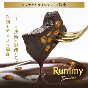 ロッテ　ラミー【送料・クール手数料込】ラミーテリーヌ　1個洋酒チョコレート　ラムレーズン増量　口どけなめらかチョコレート