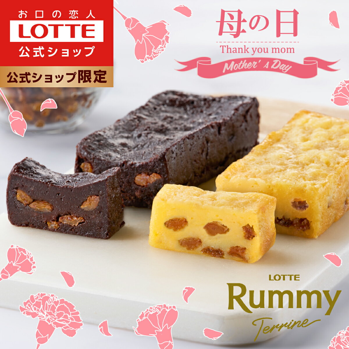 ザッハトルテ 【母の日 10％OFFクーポン】＼セットでお得価格／【ロッテ公式】ラミーテリーヌ 食べ比べ アソートセット | ケーキ チョコ チョコレート ショコラ テリーヌ スイーツ 濃厚 レーズン ギフト プチギフト プレゼント 手土産 福袋 春 母の日