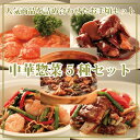 【送料無料】中華惣菜 5種セット！麻婆豆腐 海老のチリソース 五香粉香る黒酢の酢豚 回鍋肉 海老入り焼きそば レンジか湯煎で簡単に 中華惣菜 がお召し上がりいただけます！ 冷凍グルメ 冷凍中華 簡単調理 中華惣菜 中華料理 中国料理 中華おせち 冷凍おせち