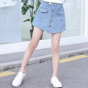 ショートパンツ パンツ キッズ デニムキュロット 120cm ボトムス 女児 160cm 150cm 夏着 110cm オシャレ