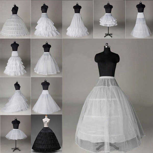 大人用ウエディングドレス用 ホワイトパニエ/ブラック/プリンセスライン/12タイプ選択可/Aライン/ハードチュール ウエディングドレス