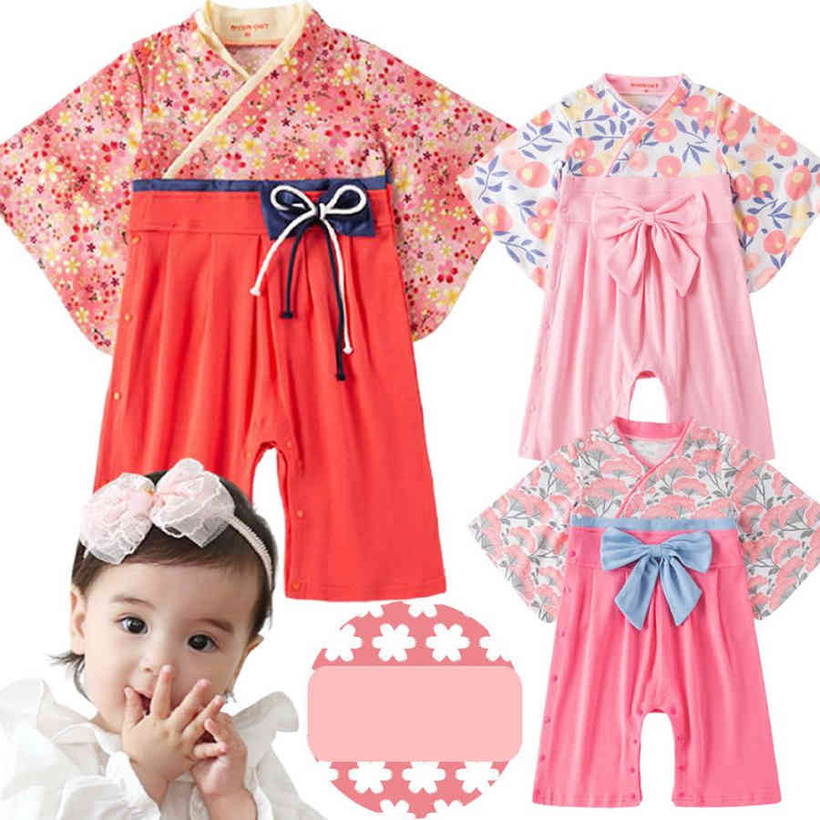 袴 袴 ロンパース 女の子 ベビー カバーオール 着物 和装 衣装 お食い初め 初節句