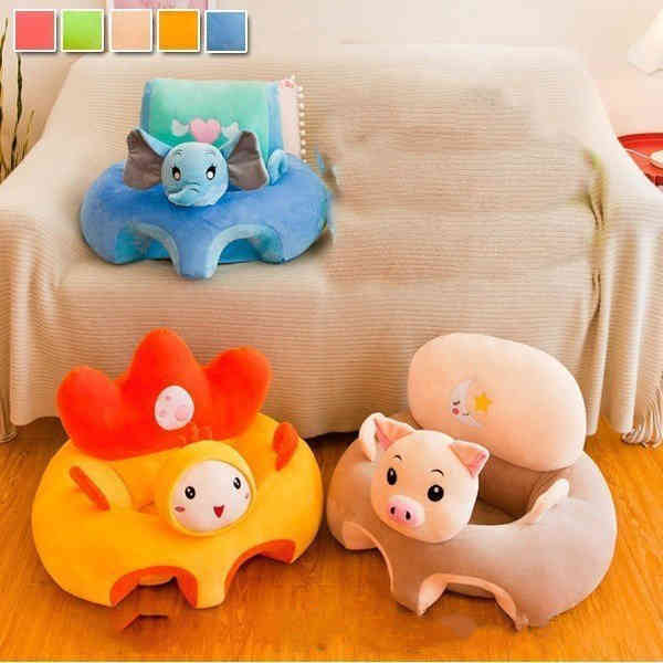 ベビーソファー 可愛い 座布団 お座り練習チェア ソファー 子供用 ソフト ぬいぐるみチェア ベビーグッズ