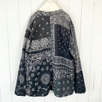 KAPITALガーゼバンダナパッチワークPTKAKASHIシャツ