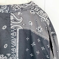 KAPITALガーゼバンダナパッチワークPTKAKASHIシャツ