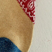 KAPITAL【キャピタル】ヒールペイズリーバンダナソックス【レディース】【靴下】