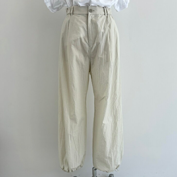 iki【イキ】タイプライターイブキ染めクークパンツ【送料無料】【レディースパンツ】