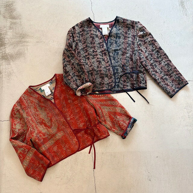 Rakuten - Hériter【エリテ】kantha embroidery jacket【送料無料】【レディース】【カンタ刺繍】【ショートジャケット】