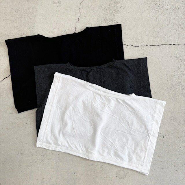 homspun【ホームスパン】天竺スクエアの付け襟【送料無料】【レディース】【付け襟】