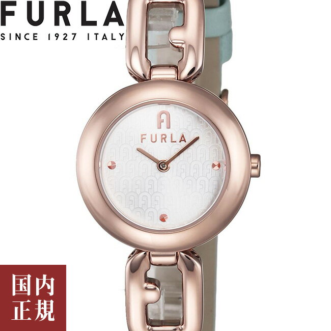 10％OFFクーポン配布中!6/1(土)からご利用分!FURLA フルラ 腕時計 レディース フルラ アルコ チェーン シルバー ターコイズブルー WW00015010L5 安心の国内正規品 代引手数料無料 送料無料 あす楽 即納可能