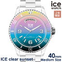 アイスウォッチ 腕時計 メンズ 2000・1000・777・500円クーポン配布中!3/27迄!ICE WATCH アイスウォッチ 腕時計 メンズ アイス クリアサンセット デジタリズム 021434 MEDIUM 安心の国内正規品 代引手数料無料 送料無料 あす楽 即納可能