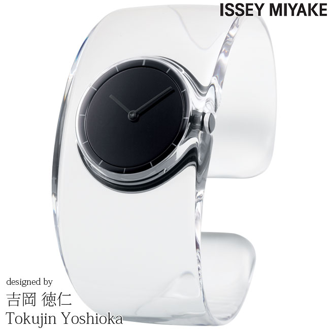 2000・1000・777・500円クーポン配布中!5/16 1:59迄!ISSEY MIYAKE イッセイミヤケ 腕時計 吉岡徳仁 O オー クリア × ブラック NY0W007 ..