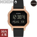 2000・1000・777・500円クーポン配布中!3/27迄!NIXON ニクソン 腕時計 レディース サイレンSS ローズゴールド/ブラック A12111098-00 安心の国内正規品 代引手数料無料 送料無料 あす楽 即納可能