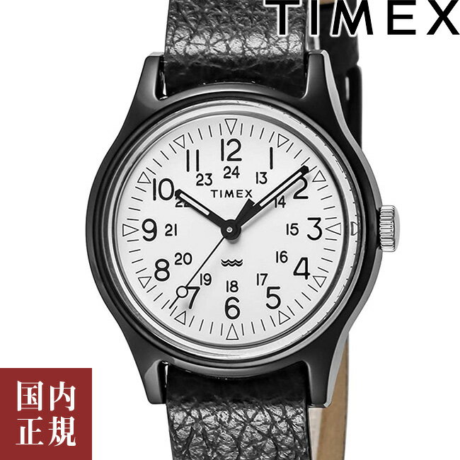 タイメックス 2000・1000・777・500円クーポン配布中!5/16 1:59迄!TIMEX タイメックス 腕時計 レディース オリジナルキャンパー 29mm 日本限定 レザーNATO ブラック TW2T34000 安心の正規品 代引手数料無料 送料無料 あす楽 即納可能