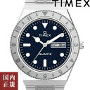 2000 1000 777 500円クーポン配布中 3/27迄 TIMEX タイメックス 腕時計 メンズ レディース Qタイメックス 36mm ネイビー シルバ TW2U95500 安心の正規品 代引手数料無料 送料無料 あす楽 即納可能