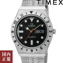 タイメックス ビジネス腕時計 メンズ 2000・1000・777・500円クーポン配布中!3/27迄!TIMEX タイメックス 腕時計 メンズ Qタイメックス ブラック TW2V00100 ［日本限定］安心の国内正規品 代引手数料無料 送料無料 あす楽 即納可能