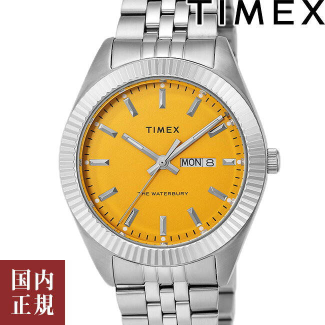 タイメックス 10％OFFクーポン配布中!6/1(土)からご利用分!TIMEX タイメックス 腕時計 メンズ レディース Waterbury Legacy ウォーターベリー レガシー ゴールデンサン TW2V18000 安心の国内正規品 代引手数料無料 送料無料 あす楽 即納可能