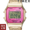 10％OFFクーポン配布中！5/1(水)～ご利用分！TIMEX タイメックス 腕時計 メンズ タイメックス80 ゴールド/ピンク TW2V19400 安心の国内正規品 代引手数料無料 送料無料