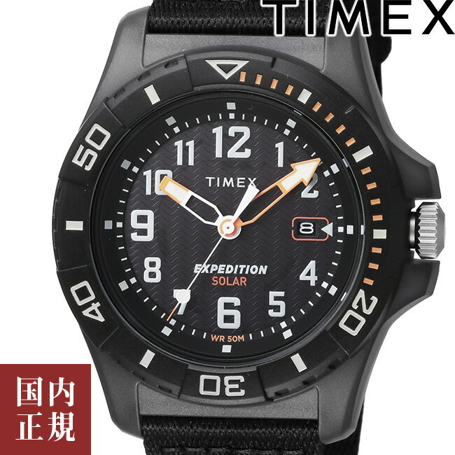 タイメックス 腕時計（メンズ） 2000・1000・777・500円クーポン配布中!6/11迄!TIMEX タイメックス 腕時計 メンズ エクスペディション フリーダイブ オーシャン ブラック TW2V40500 安心の国内正規品 代引手数料無料 送料無料 あす楽 即納可能