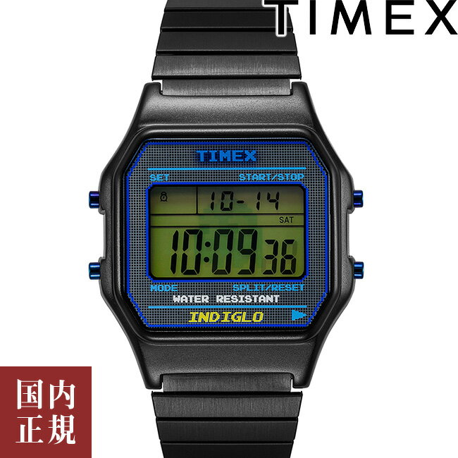 タイメックス 腕時計（メンズ） 2000・1000・777・500円クーポン配布中!3/27迄!TIMEX タイメックス 腕時計 メンズ パックマン デジタル ブラック TW2V94200 安心の国内正規品 代引手数料無料 送料無料 あす楽 即納可能