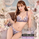 【春SALE 15％OFF】育乳ブラジャー 脇高ブラジャー ショーツ セット 補正下着 下着 スイート ピュア ローズ 育乳 脇高 ブラジャー サイド紐 バック透け フルバック ショーツ ブラジャー ショーツ セット 脇肉 贅肉 盛りブラ