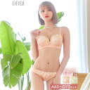 メルティレーシィフラワー育乳脇高ブラジャー&フルバックショーツ