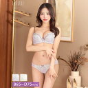 ガーリーリボンフルーレットブラジャー&フルバックショーツ(4)