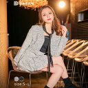 即日発送 ワンピース レディース ボウタイ ミックスツイード プリーツ ミニ セットアップ | ワンピース 春 きれいめ 春夏 スカート ドレス ワンピース ミ...