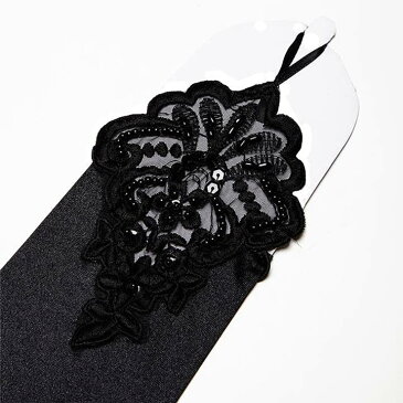 【1000円OFFクーポン】 【スーパーSALE限定特価】 エレガント刺繍ストレッチサテングローブ 華沢友里奈 はなな キャバ ドレス お水 結婚式 ウェディング ブライダル ladies dress 小物
