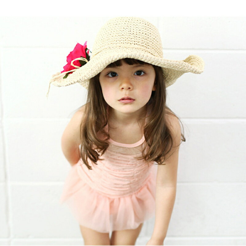2点セット!ボンネット付スイムウェア 水着 女の子 キッズ服 ベビー服 スイミングウェア かわいい おしゃれ プール 夏 海 女の子服 70cm 80cm 90cm 無地 ピンク チュール