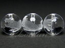白虎・彫刻ビーズ（天然水晶）12mmタイプ1（1個販売）　天然石　パワーストーン
