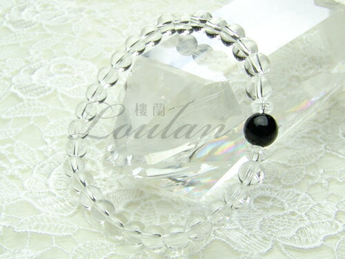 ブラック トルマリン （電気石）・ワンポイント・ブレスレット　天然石　パワーストーン