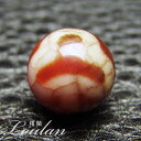 龍紋・丸型 菩提天珠 約14mm ◆特選◆【限定1点モノ 1110-14-530-001】西蔵 チベット 天珠 dZiBeads バラ売り 粒売り