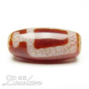 龍紋 宝瓶天珠 約32×15mm ◆特選◆【限定1点モノ 1110-32-370-001】西蔵 チベット 天珠 dZiBeads バラ売り 粒売り