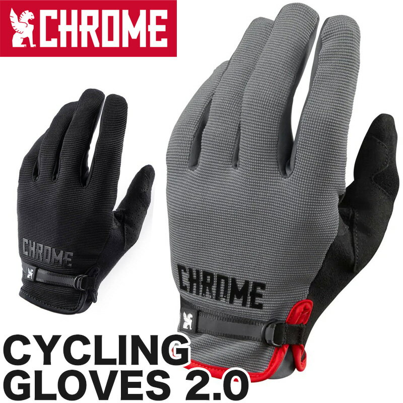 セール！CHROME / クローム CYCLING GLOVES 2.0 サイクリング グローブ 2.0（バイクグローブ 自転車 スマホ対応）