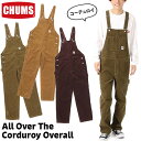 セール！チャムス / CHUMS オール オーバー ザ コーデュロイ オーバーオール　All Over The Corduroy Overall CH03-1313 (カバーオール) CHUMS(チャムス)ONLINE SHOP