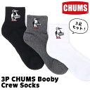 `X / CHUMS 3P `X u[r[ N[\bNX/ 3P CHUMS Booby Crew Socks CH06-1112 (3ZbgAAC) CHUMS(`X)ONLINE SHOP