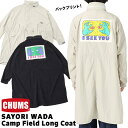 Z[ `X   CHUMS T  LvtB[h OR[g SAYORI WADA Camp Field Long Coat CH04-1346 (t[fB[At[f[AbYp[J[AbYR[g)CHUMS(`X)ONLINE SHOP