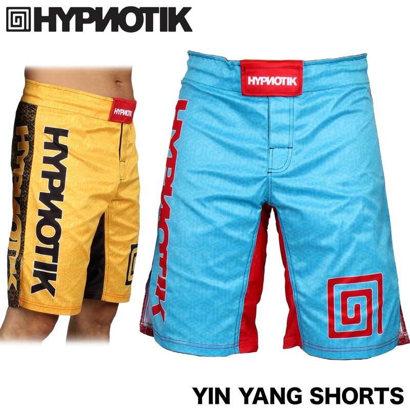 セール！ HYPNOTIK ファイトショーツ YIN YANG SHORTS ハイプノティク(MMA、総合格闘技、マーシャルアーツ、グラップリング、ブラジリアン柔術、柔術衣、ヒプノティック)