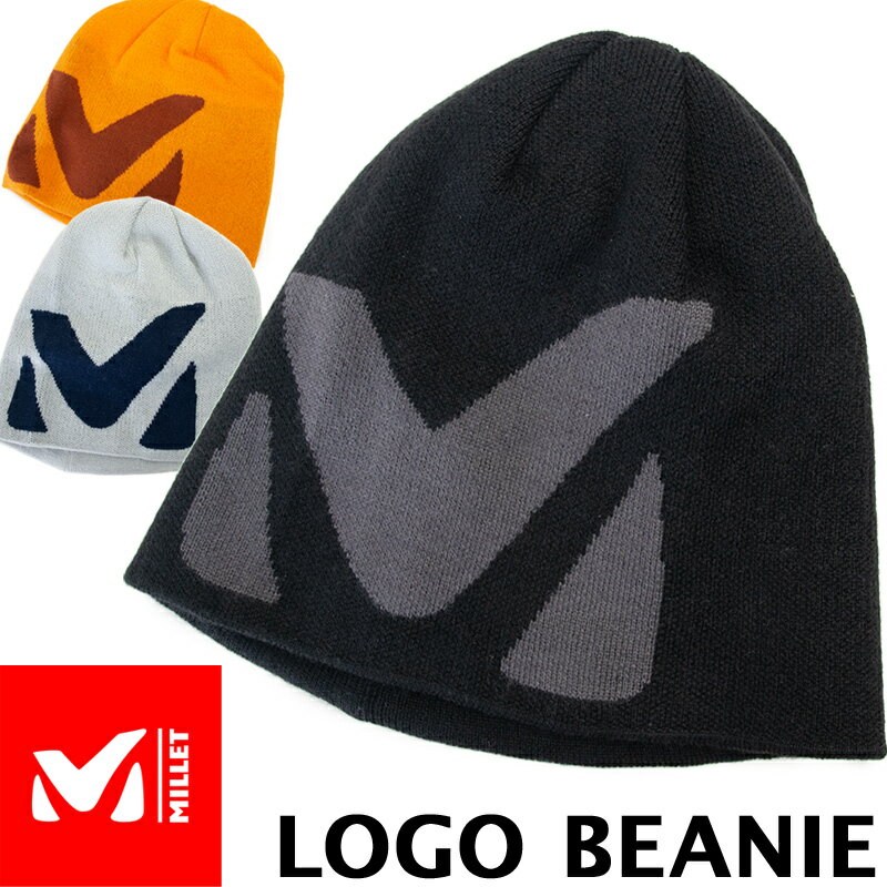 MILLET / ミレー ロゴ ビーニー Logo Bwanie（帽子、ニット帽、キャンプ、男性、女性、登山、トレッキング）