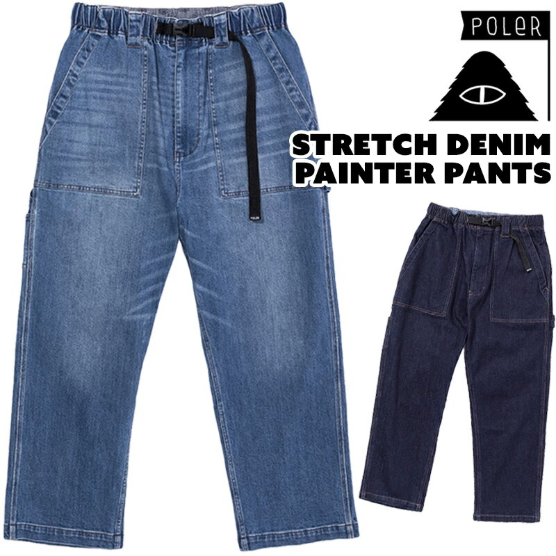 ݡ顼/POLeRȥåǥ˥ڥ󥿡ѥSTRETCHDENIMPAINTERPANTS(ǥ˥ѥġ󥰥ѥġ)