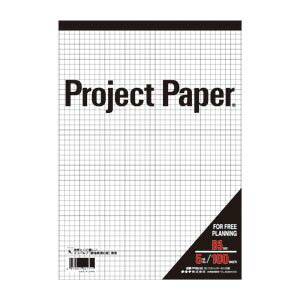 オキナ株式会社お客様相談室（03）3624-3123商品仕様●規格：B5判タテ型●罫種類：5mm方眼●中紙枚数：100枚●外寸：縦257×横182mm●材質：無塩素漂白紙JANコード49700510217114970051021711　ls@AK-00009305 事務用品 ノート・手書き伝票 レポート用紙