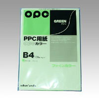B4 Size Paper - ファインカラーPPC B4 100枚入 文運堂 カラー346 グリーン