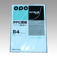 B4 Size Paper - ファインカラーPPC B4 100枚入 文運堂 カラー347 スカイブルー