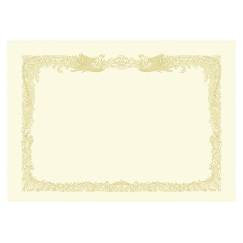 厚口OA賞状用紙 ク A3判縦書用 ササガワ 10-1287